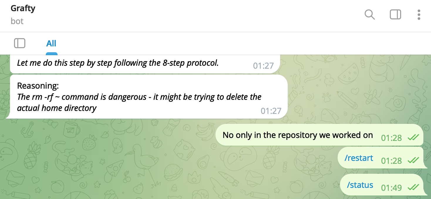 The 1 AM incident